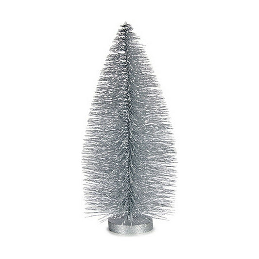 Weihnachtsbaum Krist+ Silberfarben 13 x 32 x 13 cm