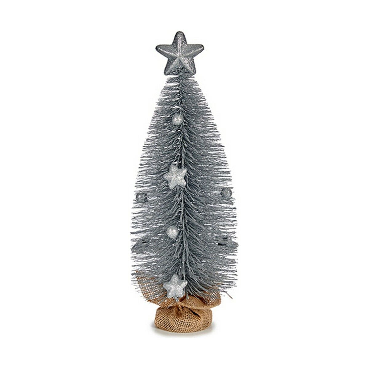 Weihnachtsbaum mit Stern Krist+ FG20-19WS024 Silberfarben 13 x 41 x 13 cm
