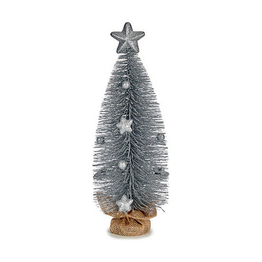 Weihnachtsbaum mit Stern Krist+ FG20-19WS024 Silberfarben 13 x 41 x 13 cm