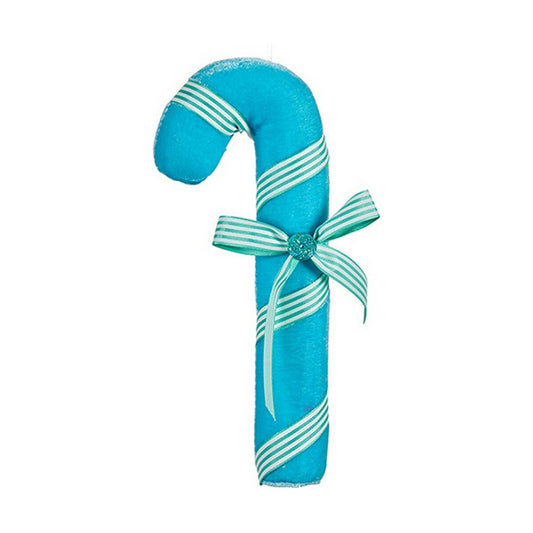 Weihnachtsschmuck Krist+ Blau Stock 9 x 4 x 23 cm
