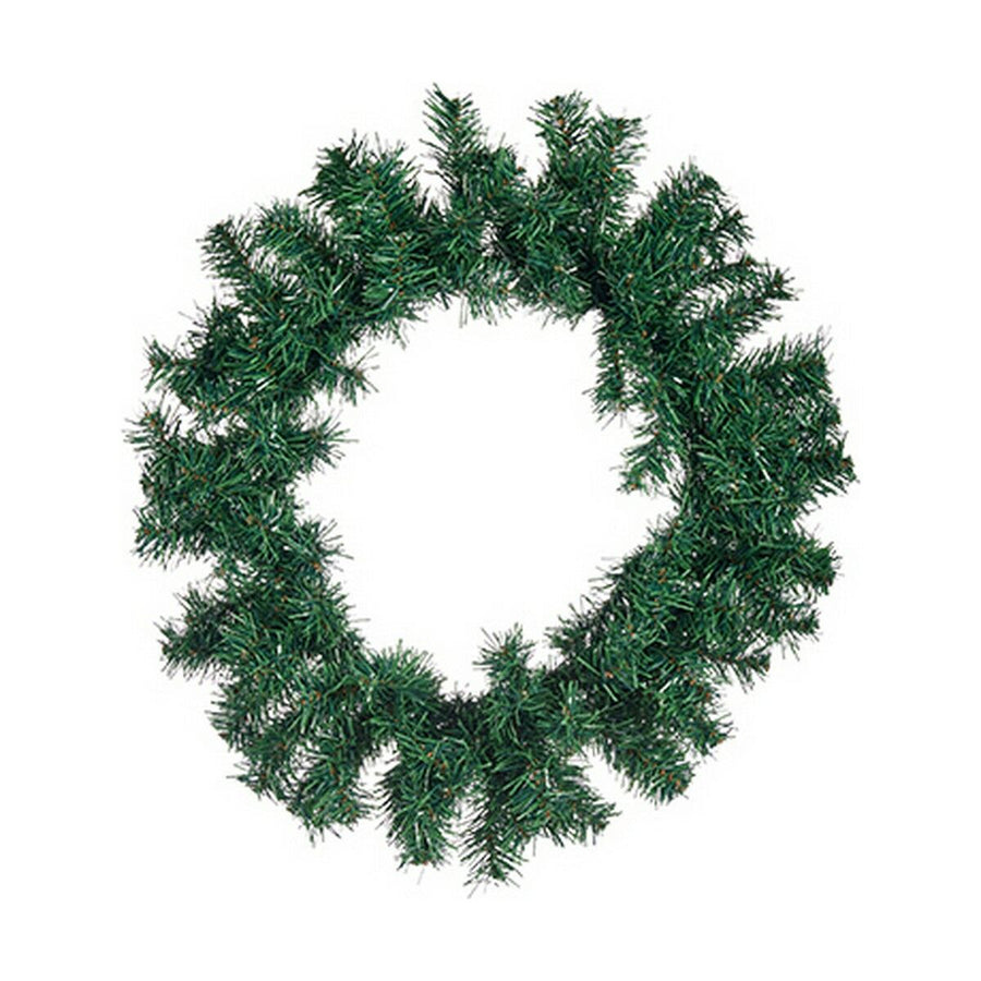 Grüner Weihnachtskranz Krist+ aus Kunststoff, 40 x 6 x 40 cm
