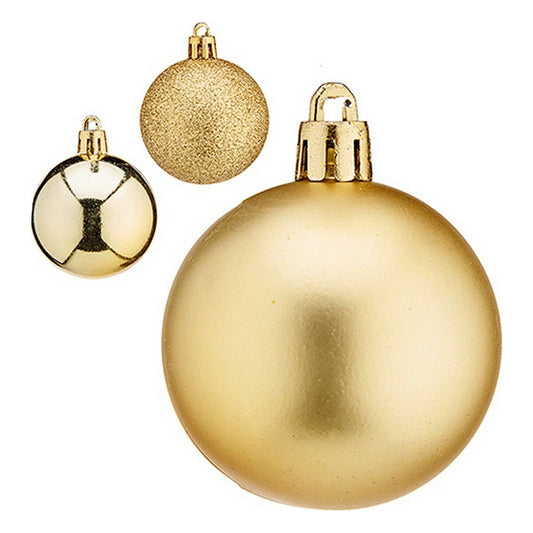 Weihnachtsbaumkugel Krist+ K1912484 Gold Kunststoff Ø 5 cm