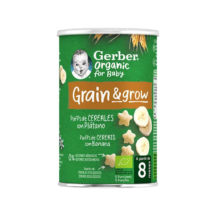 GERBER GERBER Bio-Puffgetreide mit Banane Kosmetikprodukt