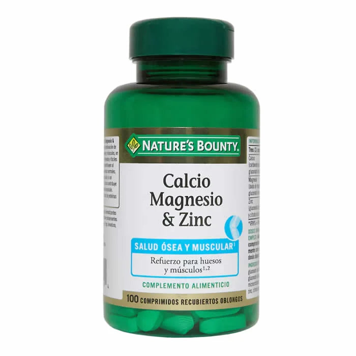 NATURE'S BOUNTY NATURE'S BOUNTY Calcium Magnesium und Zink Tabletten 100 Stück Kosmetik