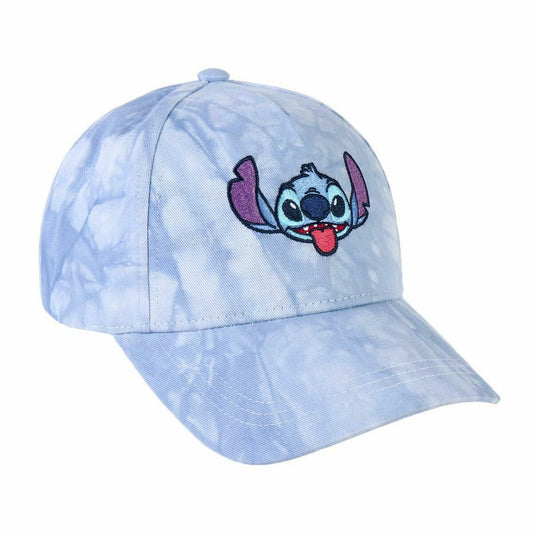 Kinderkappe Stitch Tye Die Blau Bunt 57 cm