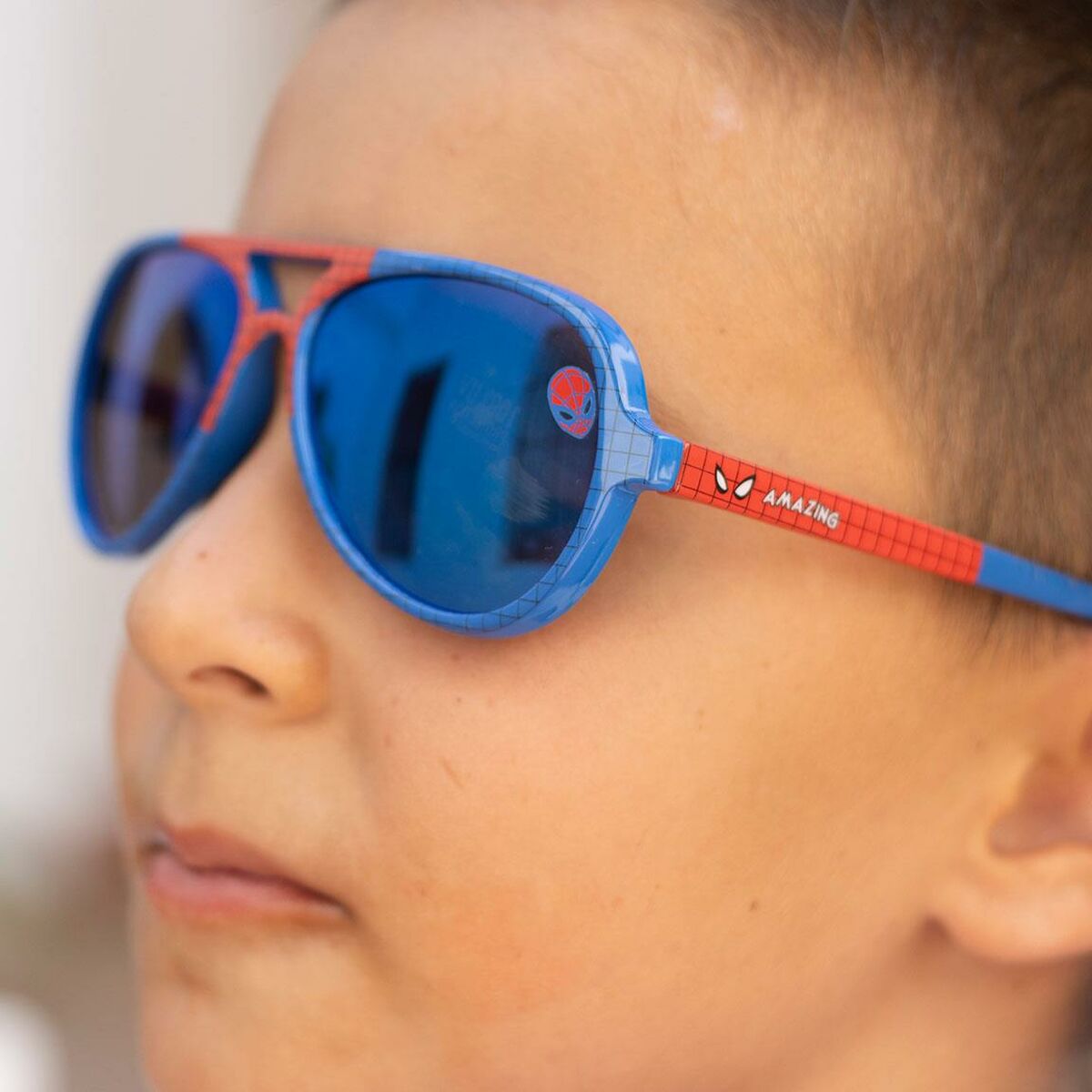 Spider-Man Kindersonnenbrille Spider-Man Blau Rot