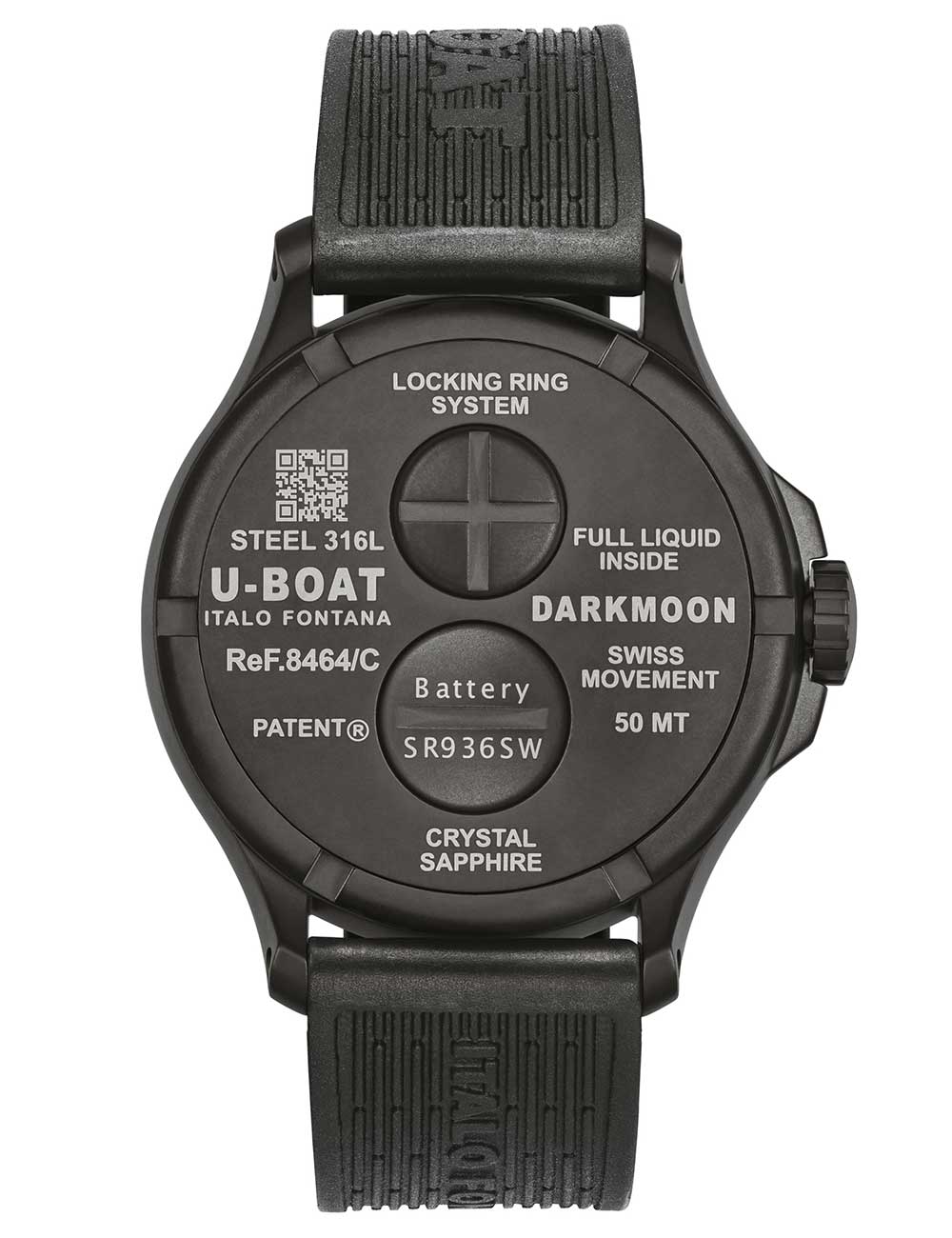 U-BOAT Mod. 8464_D Luxus-Armbanduhr – Seitenansicht