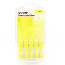 LACER LACER Interdentalbürsten Gerade Fein 6 Stück zur Zahnzwischenraumreinigung Kosmetik