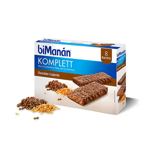 BIMANÁN BIMANÁN Sustitutive Komplett Schokoriegel 8 Stück Kosmetik