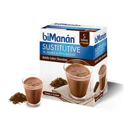 BIMANÁN BIMANÁN Sustitutive Schokoladen-Milkshake 5 Einheiten Kosmetik