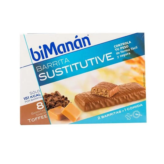 BIMANÁN BIMANÁN Toffeebars 8 Stück Snackriegel Kosmetik