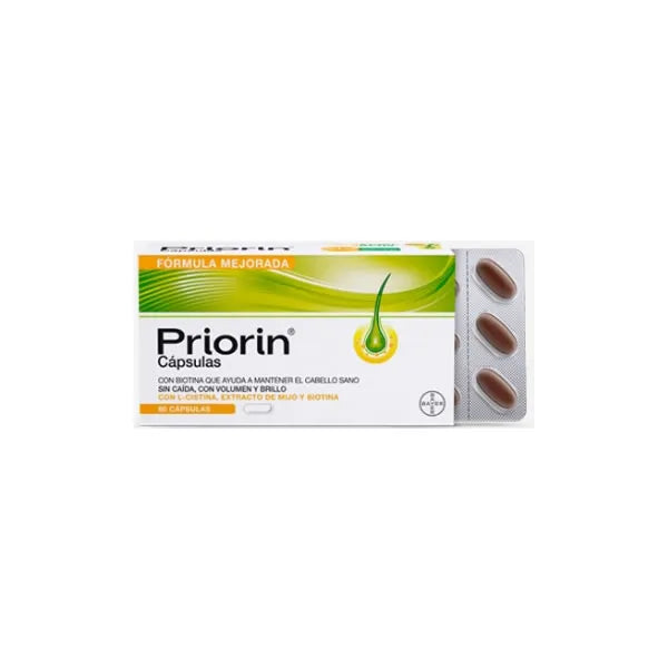 PRIORIN PRIORIN Kapseln 60 Stück Nahrungsergänzung für Haut und Haare Kosmetik