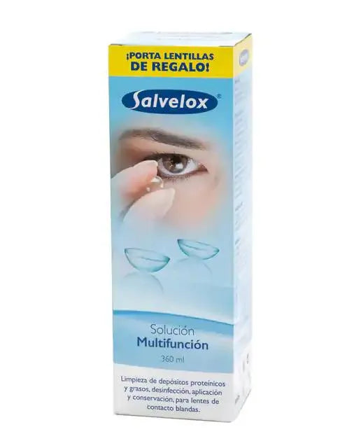 SALVELOX SALVELOX Multifunktionslösung für Kontaktlinsen Lentillas Kosmetik