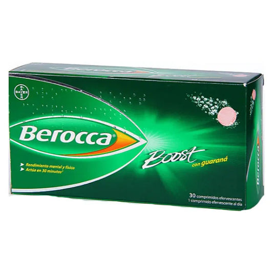 BEROCCA BEROCCA Boost 30 Brausetabletten mit Guarana Brause Vitamine Nahrungsergänzung Kosmetik