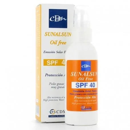 CDM CDM Sunalsun Oil Free Sonnenschutz LSF 40 75 ml hohe Schutzwirkung Sonnenpflege