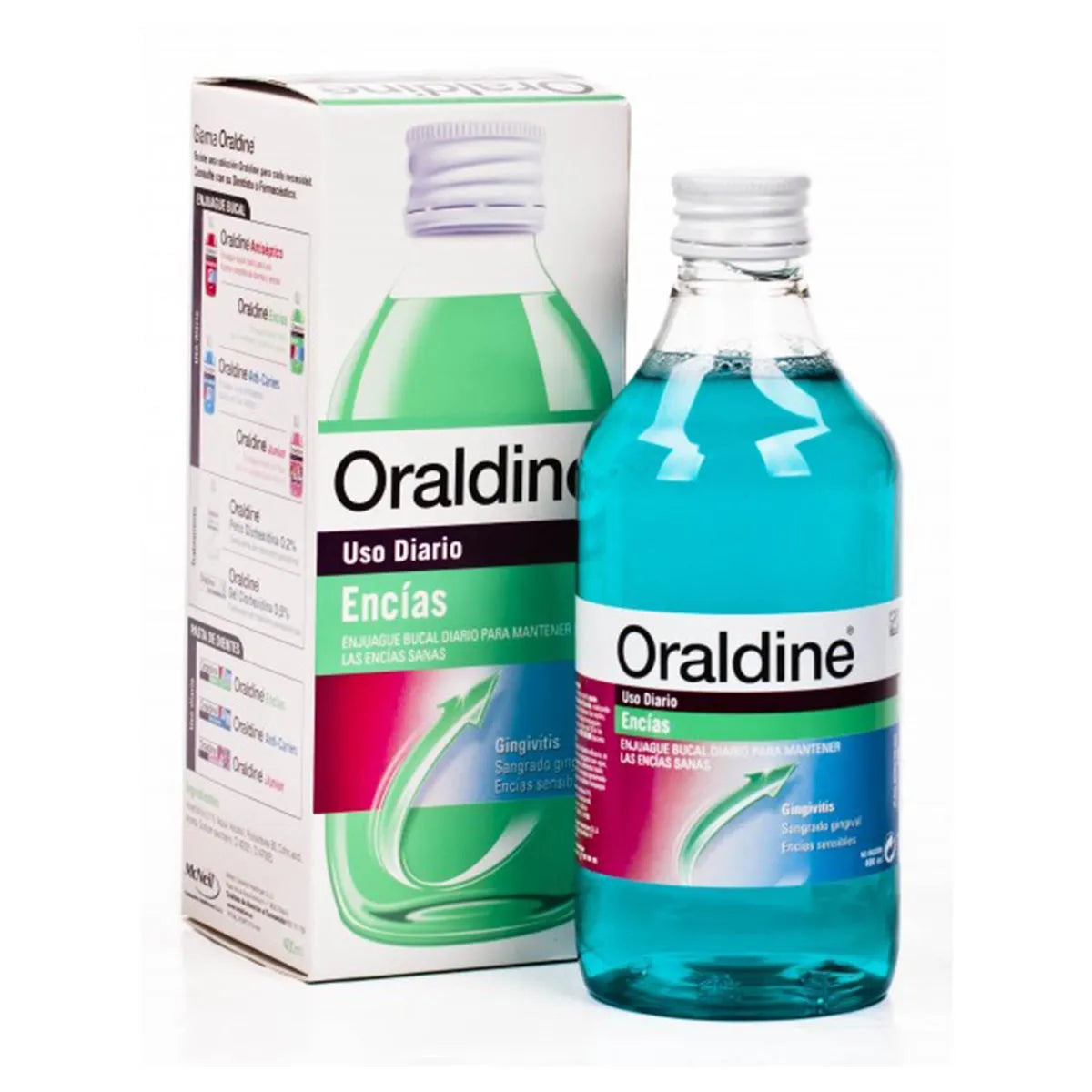 ORALDINE ORALDINE Mundwasser Encias 400 ml für die Mundpflege Kosmetik