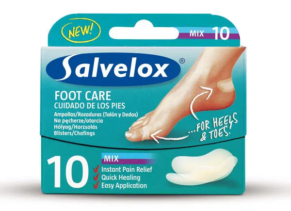 SALVELOX SALVELOX Salvequick Foot Care Mix Blasenpflaster 10 Stück Kosmetik