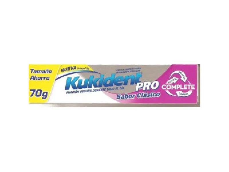 KUKIDENT KUKIDENT Pro Komplette Klebecreme Klassischer Geschmack 70 g