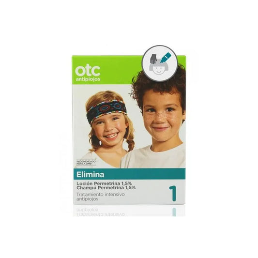 OTC OTC Antipiojos Permetrina 125 ml Lotion und 125 ml Shampoo Set Kosmetik