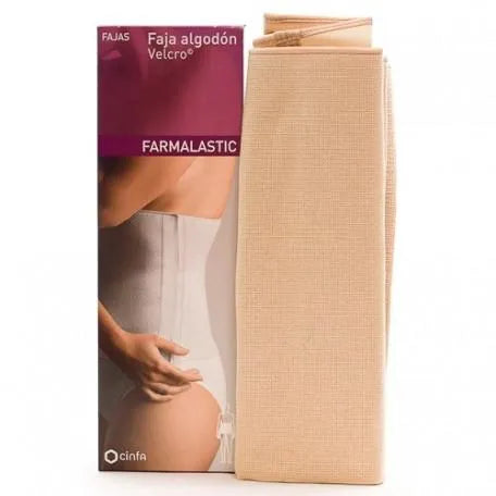 FARMALASTIC FARMALASTIC Lumbalgürtel Beige mit Klettverschluss T-3 1 Stück Kosmetik
