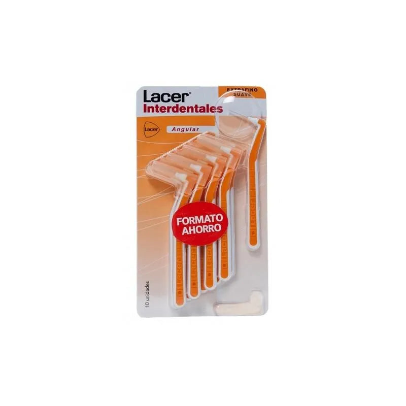 LACER LACER Zahnzwischenraumreiniger Abgewinkelt Extrafein Weich 10 Stück Kosmetik