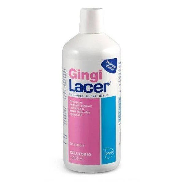 LACER LACER Gingi Mundwasser 1000 ml antibakteriell zur Mundpflege Kosmetik