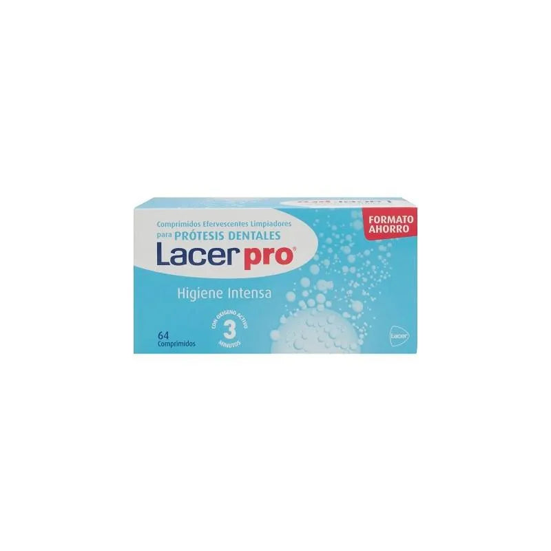 LACER LACER Pro Reinigungstabletten für Zahnprothesen 64 Stück Kosmetik