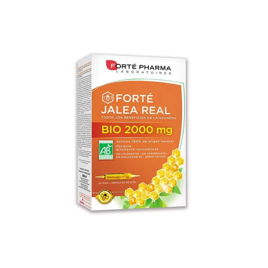 FORTÉ PHARMA FORTÉ PHARMA Gelée Royale 2000 mg 20 Fläschchen Nahrungsergänzung Kosmetik