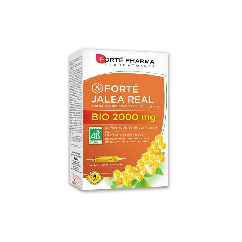FORTÉ PHARMA FORTÉ PHARMA Gelée Royale 2000 mg 20 Fläschchen Nahrungsergänzung Kosmetik
