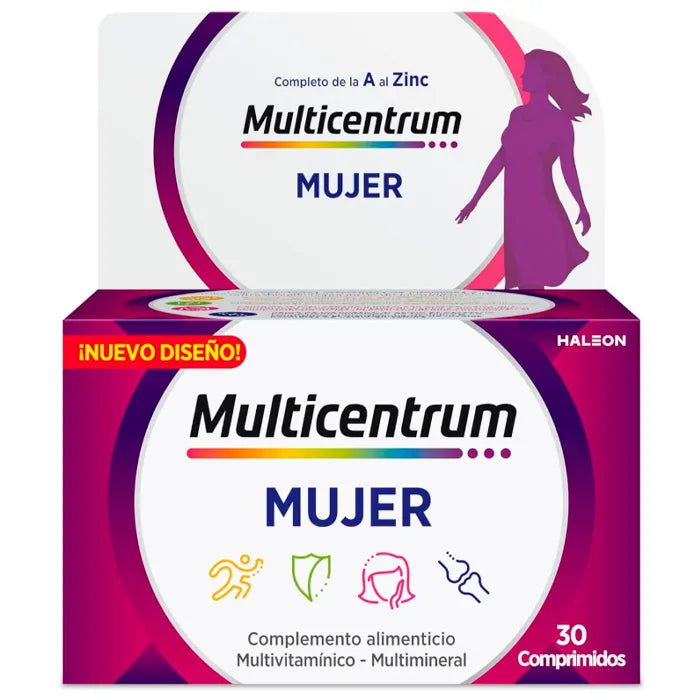 MULTICENTRUM MULTICENTRUM Woman 30 Tabletten Nahrungsergänzungsmittel Kosmetik