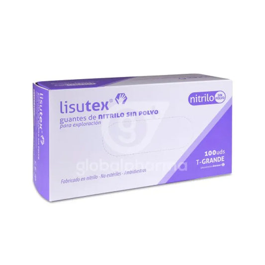 LISUTEX LISUTEX Guantex Lisutex Nitrilo S-P T-G Nitrilhandschuhe 100 Stück Kosmetik