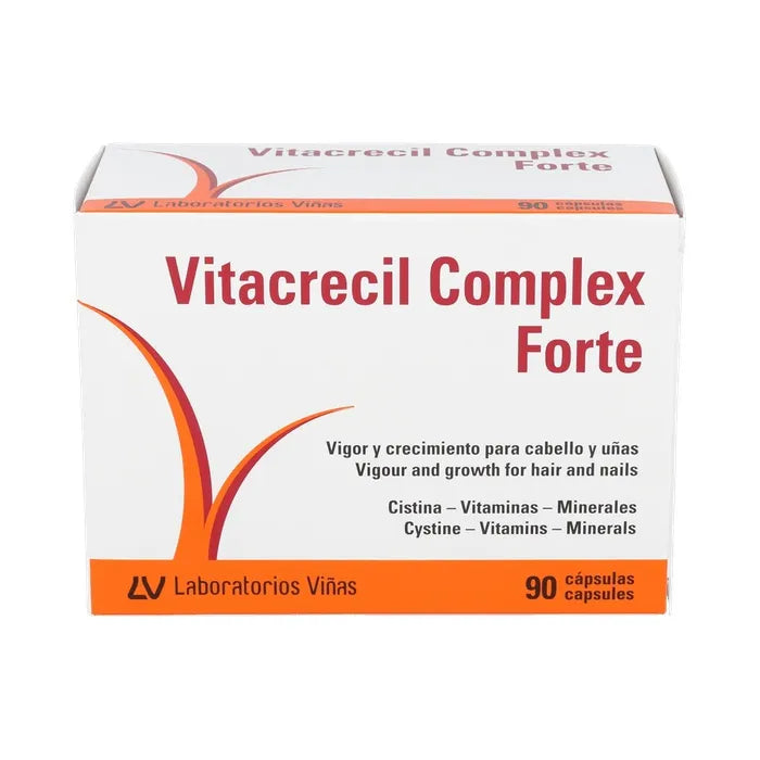 LABORATORIO VIÑAS LABORATORIO VIÑAS Vitacrecil-Komplex Forte 90 Kapseln Nahrungsergänzung Kosmetik