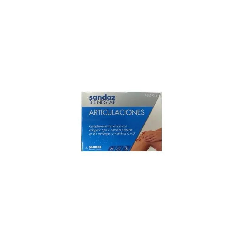 SANDOZ SANDOZ Bienestar Articulaciones 30 Kapseln Nahrungsergänzung für Gelenke Kosmetik
