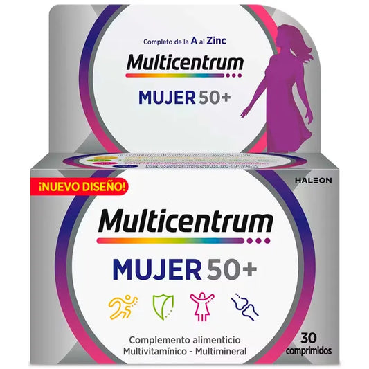 MULTICENTRUM MULTICENTRUM Woman 50+ Nahrungsergänzung 30 Tabletten Kosmetik