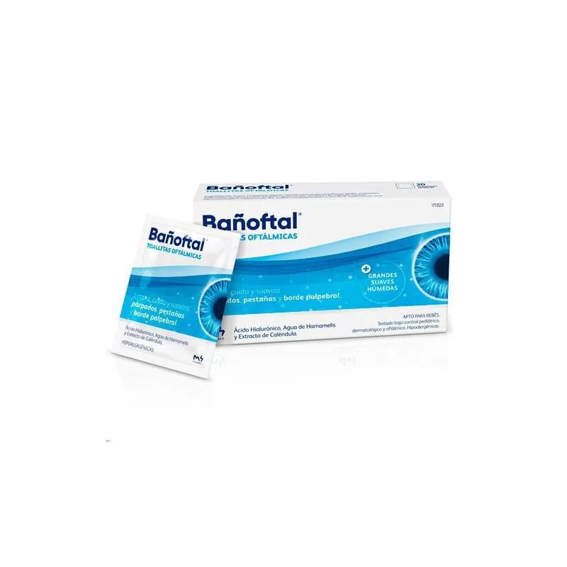 BAÑOFTAL BAÑOFTAL Bañoftal Sterile Augenreinigungstücher 20 Stück Kosmetik