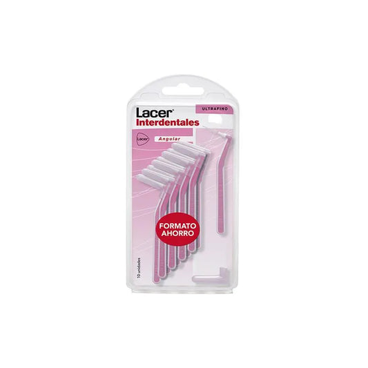 LACER LACER 10 Eckige Interdentalbürsten zur Zahnzwischenraumreinigung Kosmetik