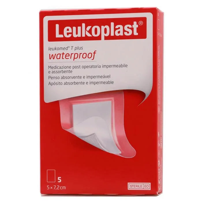 BSN MEDICAL BSN MEDICAL Leukoplast T Plus Aposito Wundverband 5 cm x 7,2 cm Kosmetik