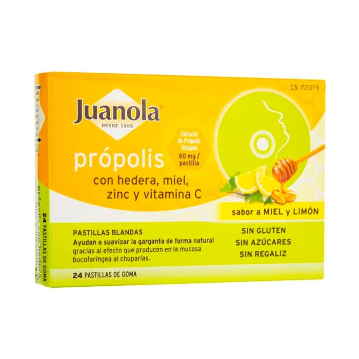 JUANOLA JUANOLA Propolis Hedera Honig Zink Vitamin C 24U Kosmetikprodukt