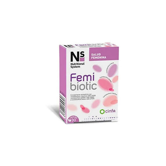 N+S N+S Femibiotic 30 Kapseln Nahrungsergänzungsmittel Kosmetik