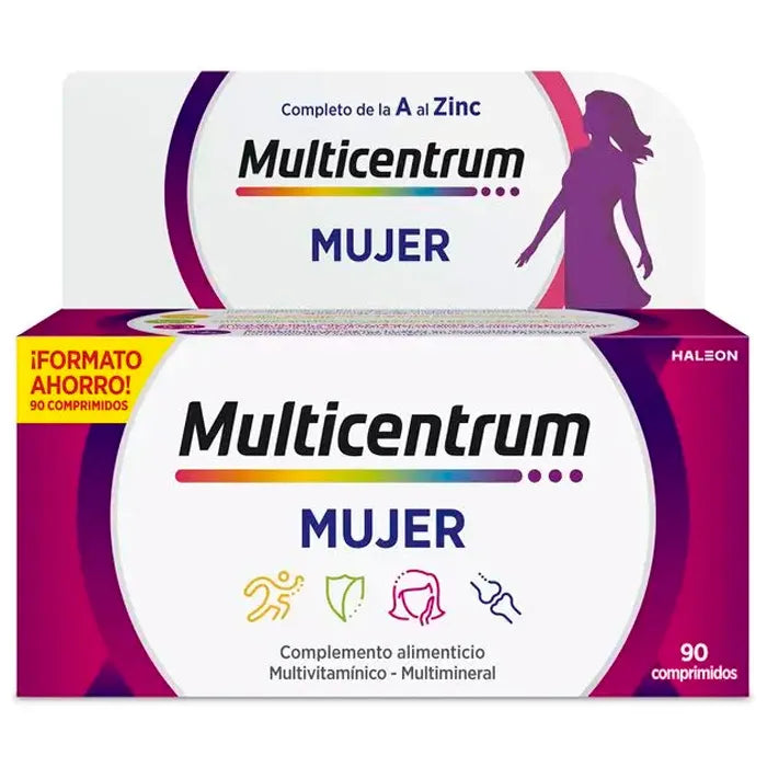 MULTICENTRUM MULTICENTRUM Woman 90 Tabletten Nahrungsergänzungsmittel Kosmetik