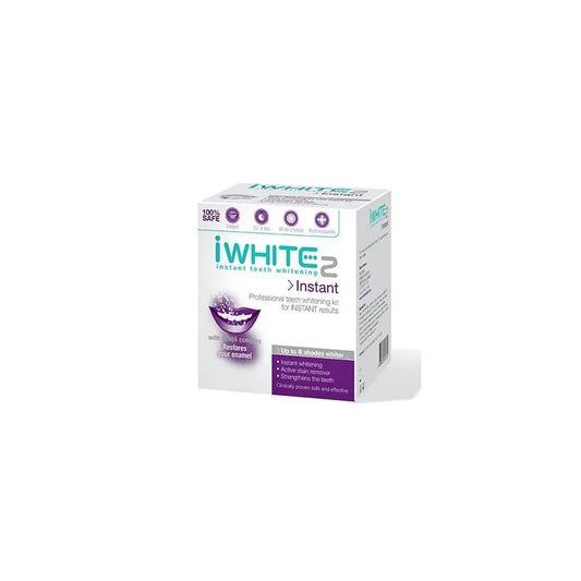 IWHITE IWHITE Instant2 Zahnbleichset mit 10 Bleichstreifen zur Zahnaufhellung Kosmetik