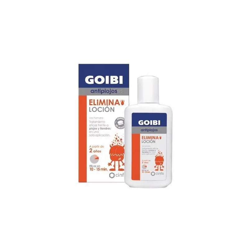 GOIBI GOIBI Läuselotion 125 ml zur Entfernung von Läusen Bodylotion