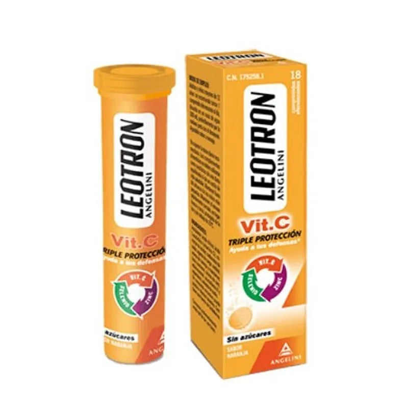LEOTRON LEOTRON Vitamin C Brausetabletten 18 Stück Kosmetik