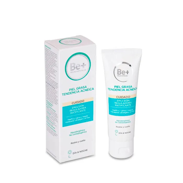 BE+ BE+ Mattierende Regulierende Emulsion 50 ml Hautpflege Kosmetik