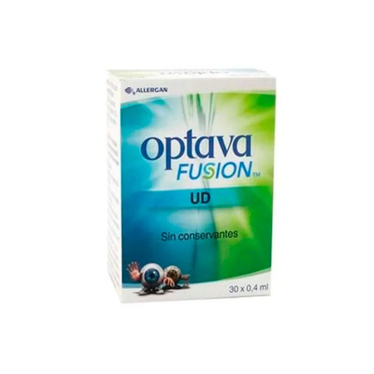 OPTAVA OPTAVA Fusion Colirio Etéril 30 x 0,4 ml Augentropfen sterile Lösung Kosmetik