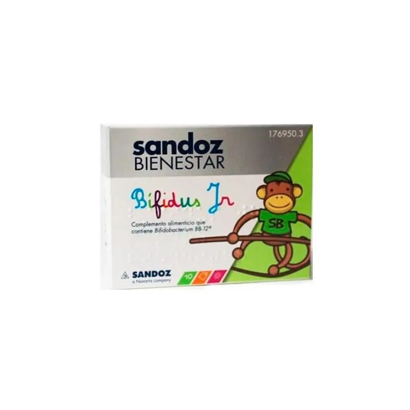 SANDOZ SANDOZ Bienestar Bífidus Jr 10 Beutel Nahrungsergänzung Kosmetik