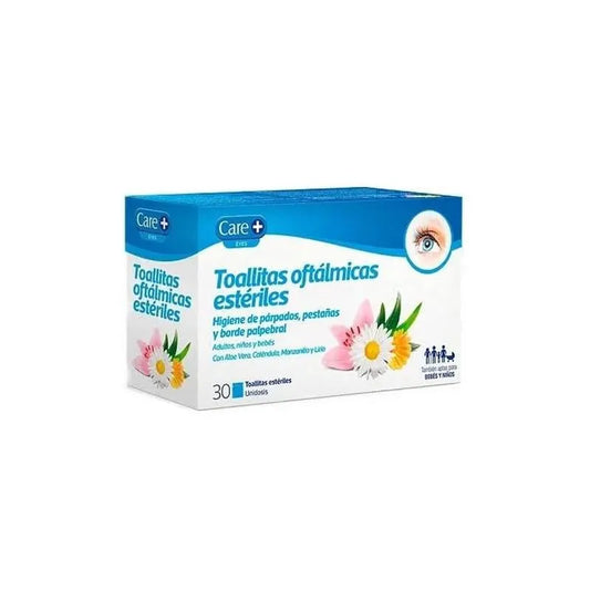 CARE+ CARE+ Sterile Augenreinigungstücher 30 Stück Kosmetik