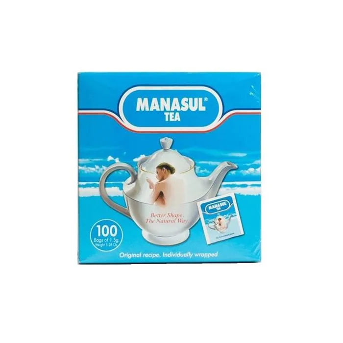 MANASUL MANASUL Teebeutel Aufguss 100 Säckchen Kosmetik