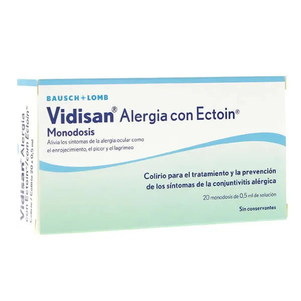 VIDISAN VIDISAN Alergia Con Ectoin Monodosis 20 x 0,5 ml Einzeldosen Kosmetik