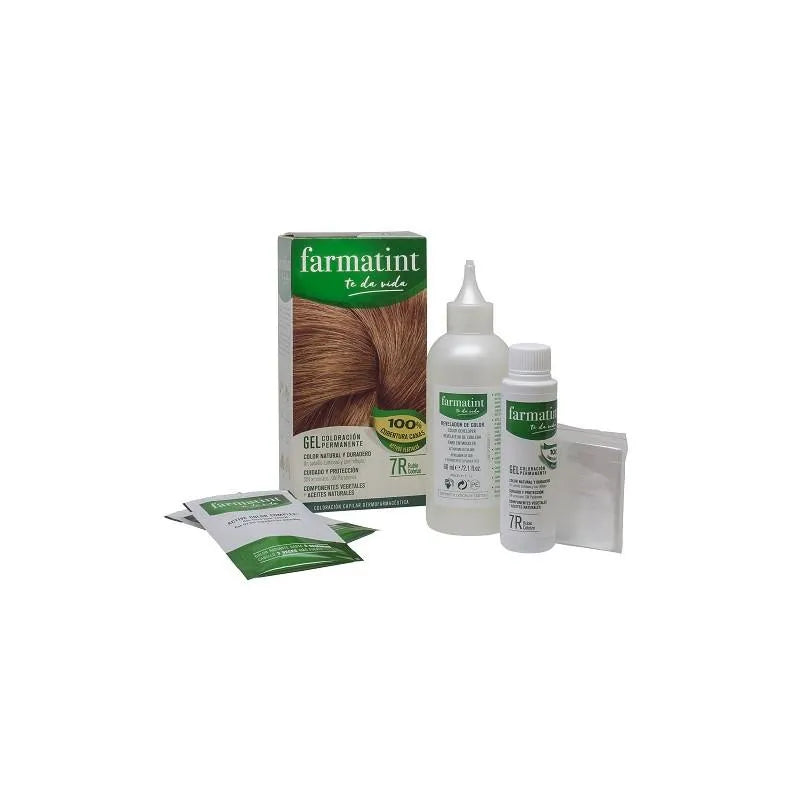 FARMATINT FARMATINT Haarfarbe 7R Kupferblond 155 ml permanente Coloration